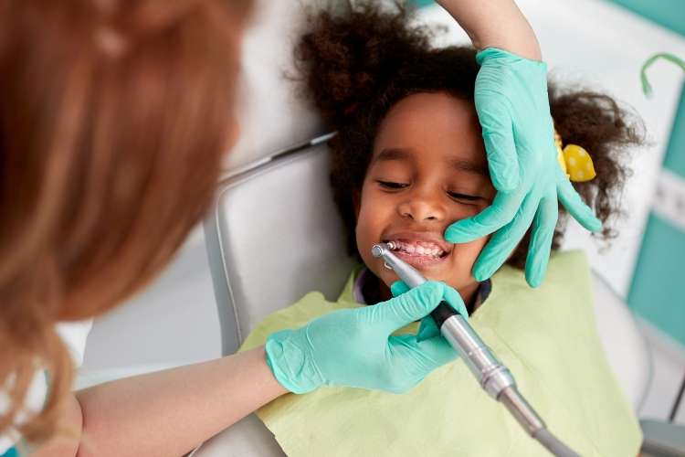 Scale and polish for children in Peterborough