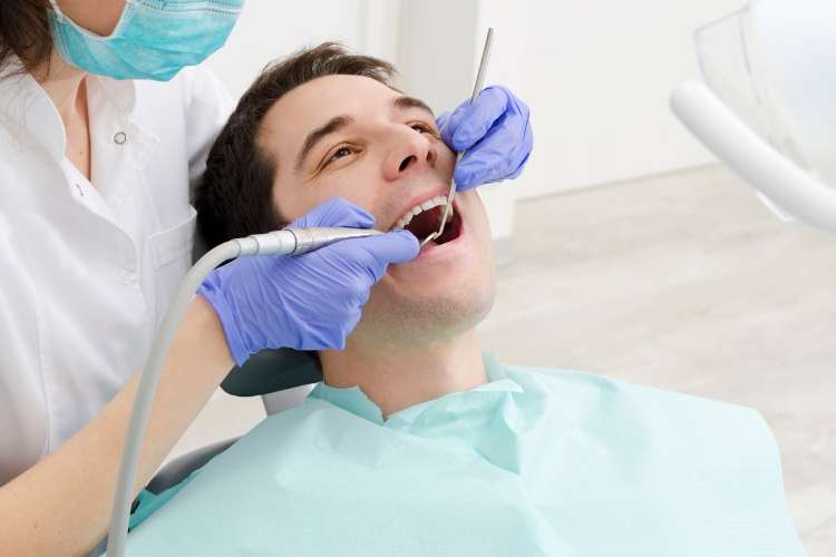 Scale and polish treatment by Serpentine Green Dental near Peterborough